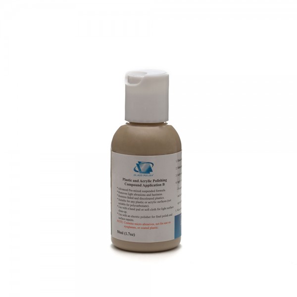Plastic and Acrylic Polishing Compound 50ml / 1.7oz Plastic and Acrylic Polishing Compound 50ml / 1.7oz