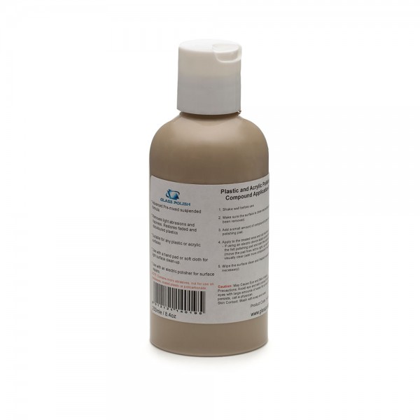 Plastic and Acrylic Polishing Compound 250ml / 8.4oz Plastic and Acrylic Polishing Compound 250ml / 8.4oz