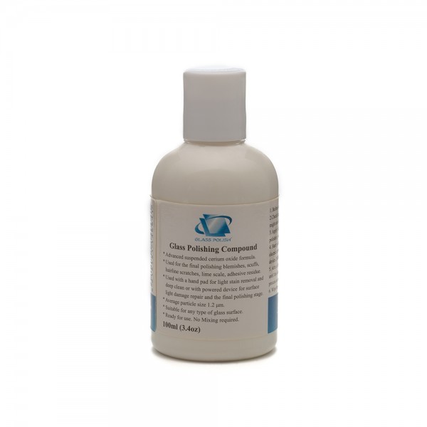 Glass Polishing Compound 100ml / 3.4oz