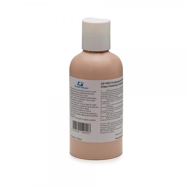 GP-PRO Glass Polishing Compound 250ml / 8.4oz