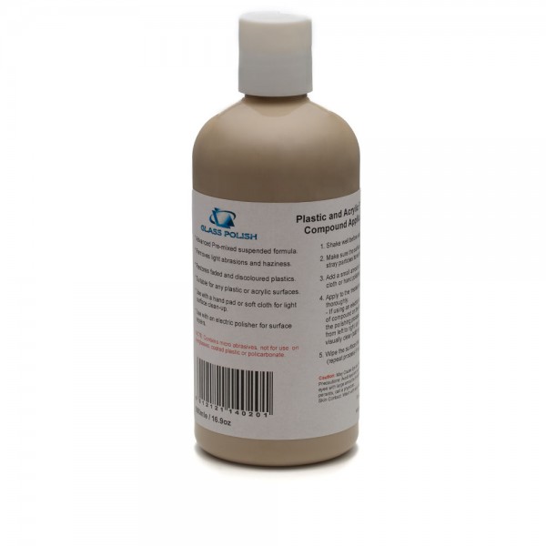 Plastic and Acrylic Polishing Compound 500ml / 16.9oz 
