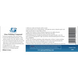 Glass Polishing Compound 100ml / 3.4oz
