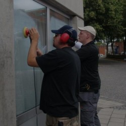 glass scratch repair training